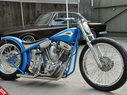 Cole Fosters Blue Bike