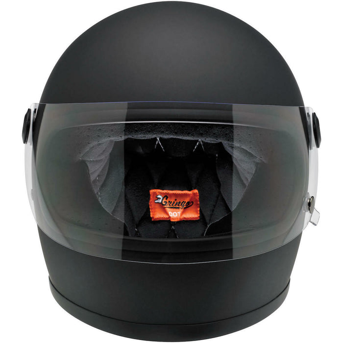 RETURNED Biltwell - Gringo S Helmet - Flat Black - Size Medium