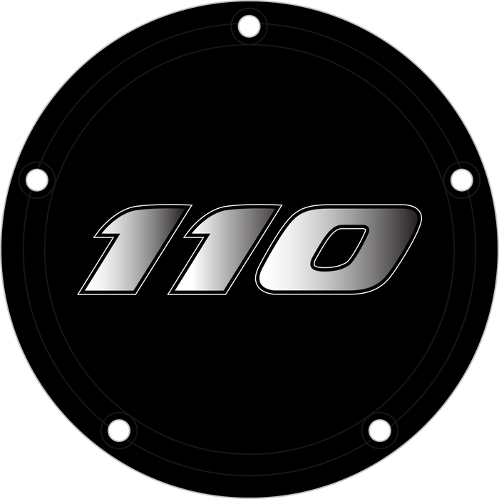 Custom Harley Derby Cover "110"