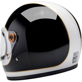 Biltwell - Gringo S ECE R22.06 Helmet -Gloss White/Black Tracker