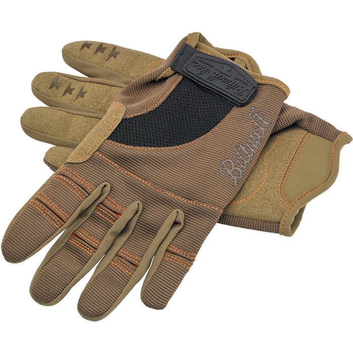 Biltwell - Moto Gloves - Brown & Orange