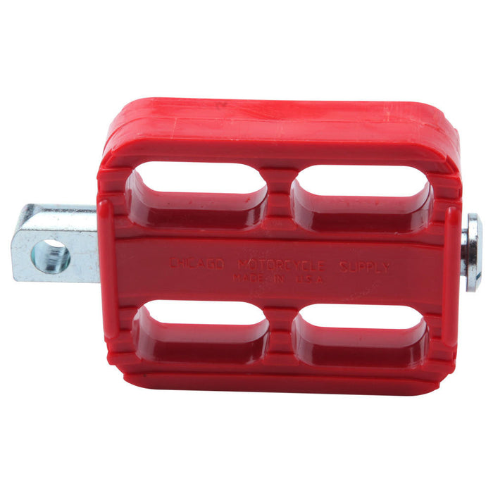 Chicago Motorcycle Supply - Kicker Pedal - Red