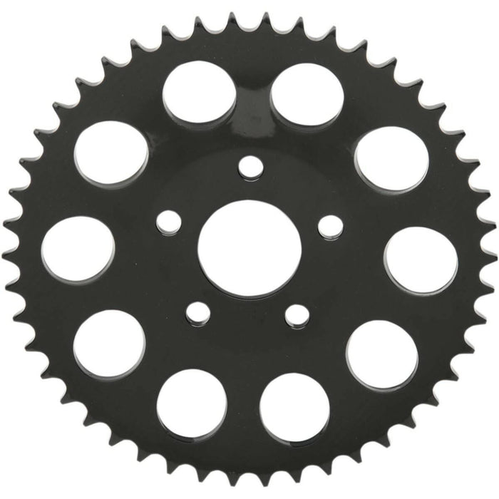Dished Rear Sprocket for 1986-1999 Harley Chain Conversion  - Gloss Black