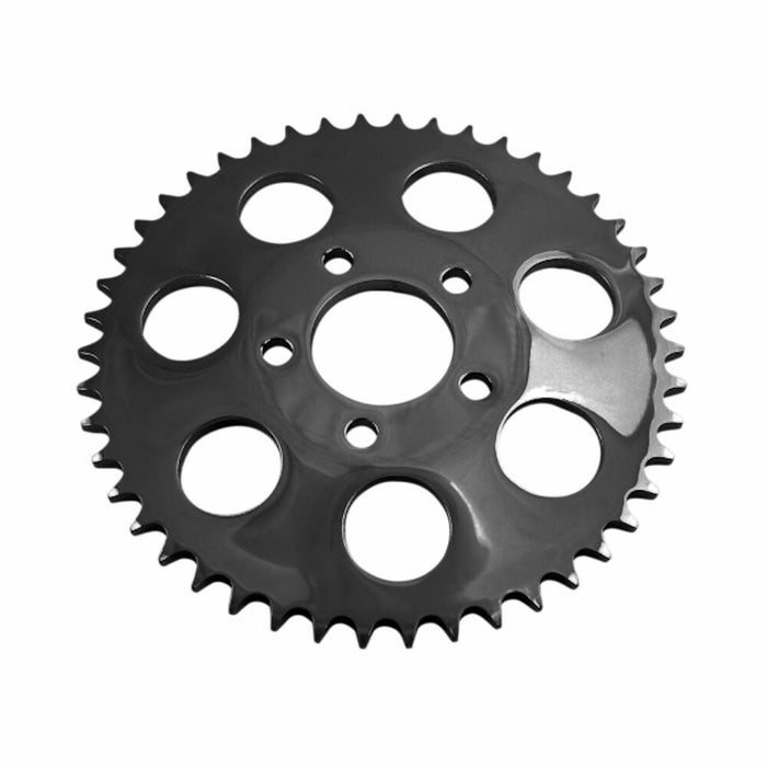 Dished Rear Sprocket for 2000-2022 Harley Chain Conversion - Gloss Black