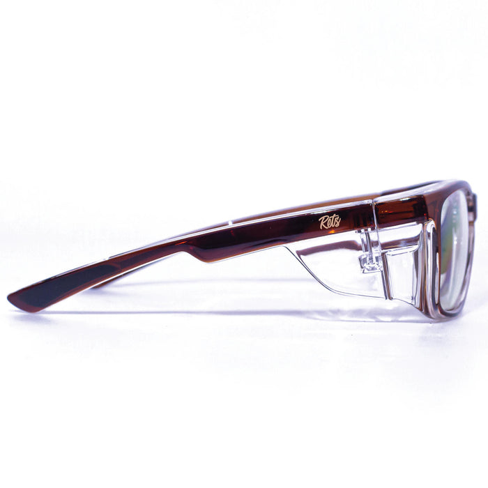 Rets - Remy Z87+ Motorcycle Riding Glasses - Rust