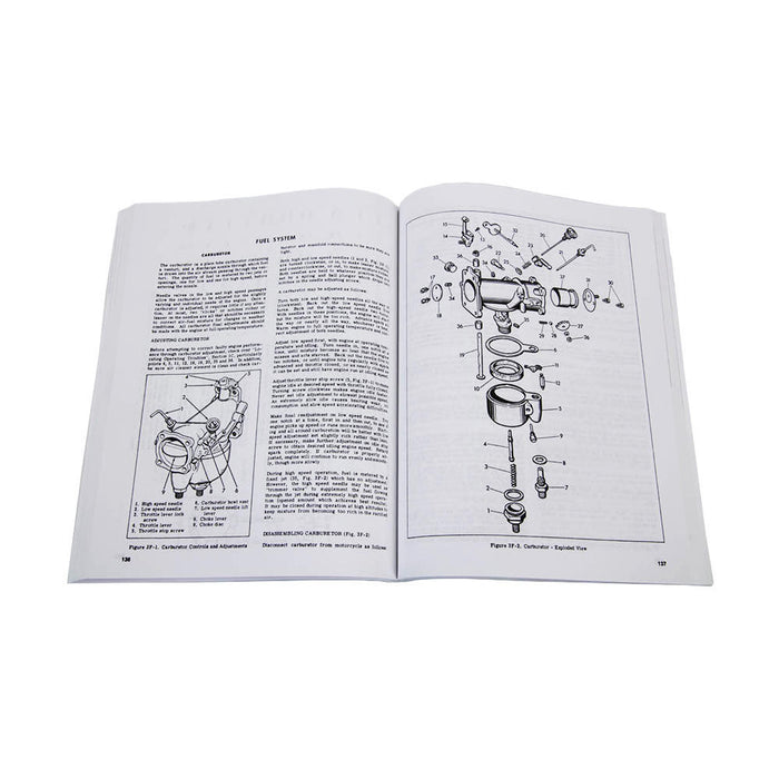 Service Manual for Harley Davidson '48-'57 Rigid Panheads