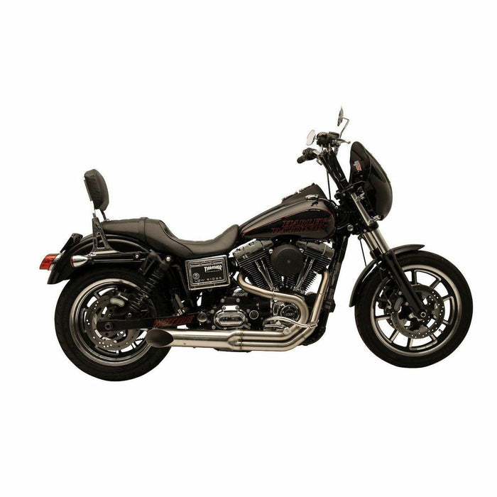Supertrapp - Bootlegger 2-Into-1 System HD Dyna 2006-2017 - Stainless