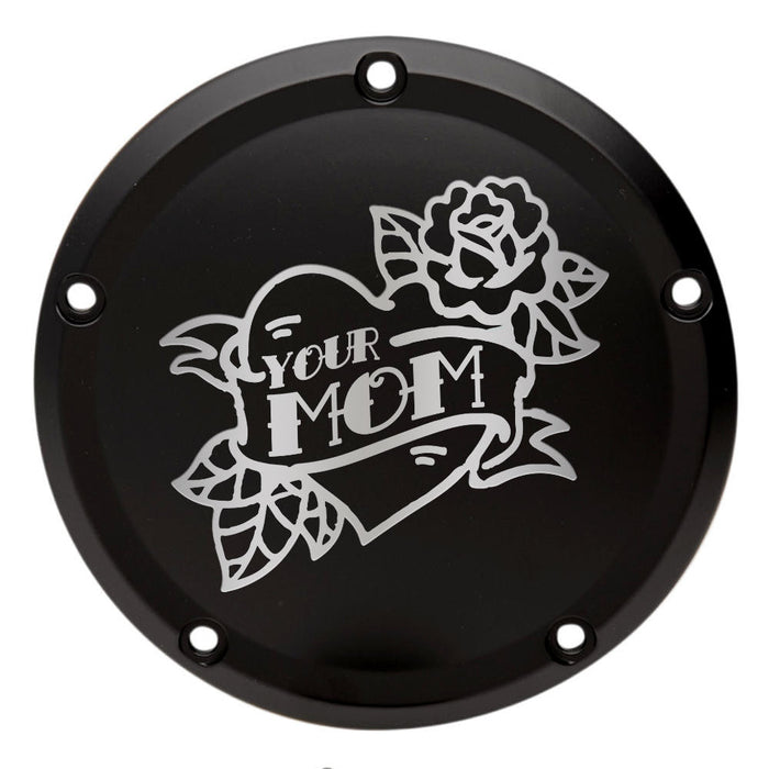 Custom Harley Derby Cover "Your Mom"