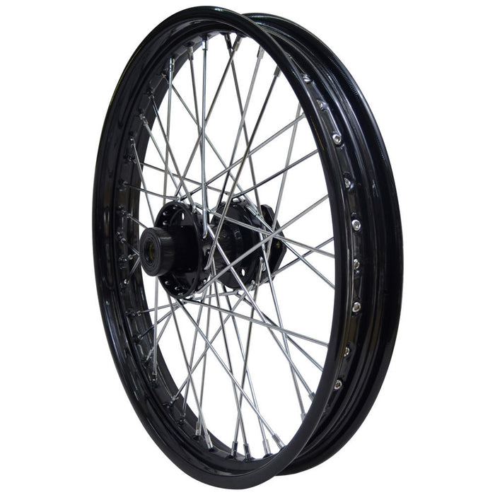 21" x 2.15" Harley Black Spoke Wheel - FXST / FXDWG 1984-1999