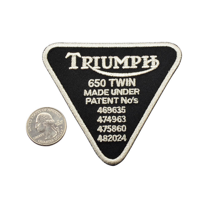 Triumph Patent Badge Patch