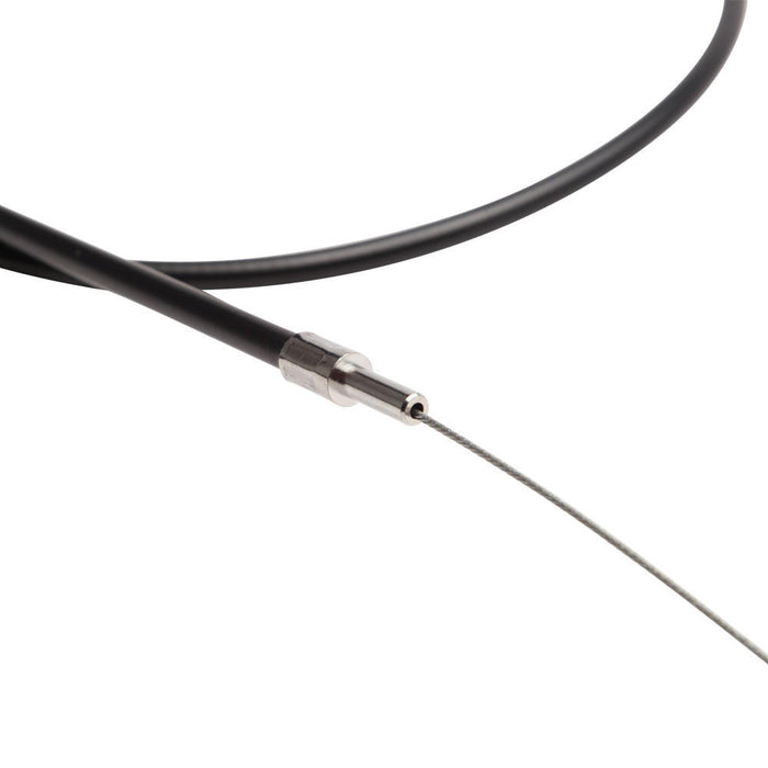 Universal Motorcycle Throttle Cable Black - 30"