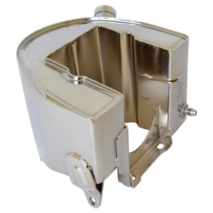 Big Twin Oil Tank - Chrome - Side Fill