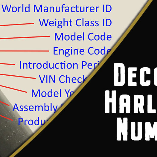 Harley Davidson VIN Decoding. The Last 100 Years Explained