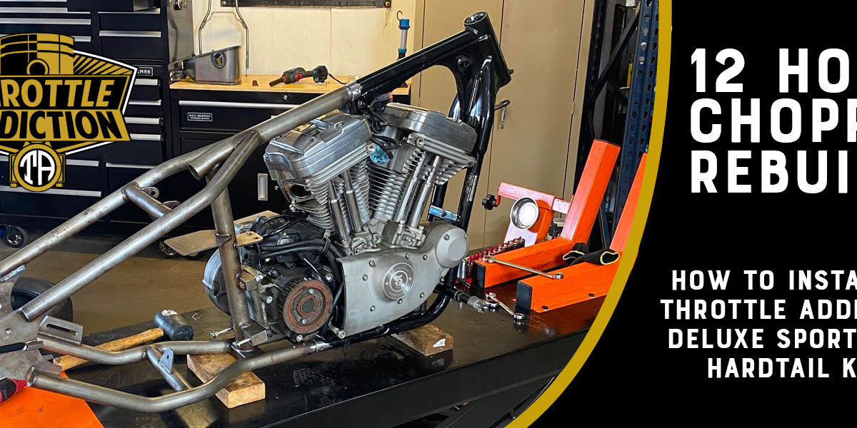 How To Evolution Sportster Hardtail Kit Installation Complete Video