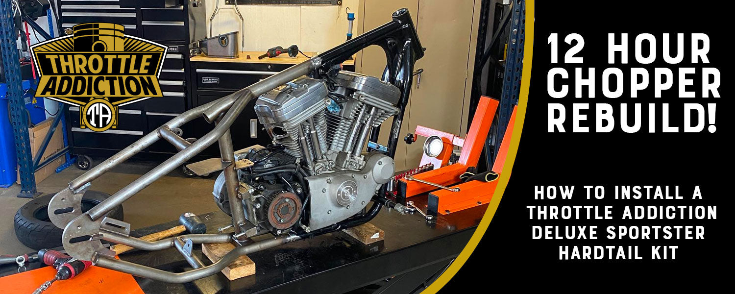 How To Evolution Sportster Hardtail Kit Installation Complete Video