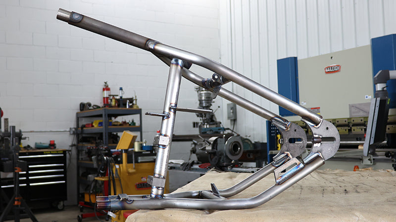 Haifley Bros Sportster Hardtails, Shovelhead Hardtails now Manufactured by Throttle Addiction