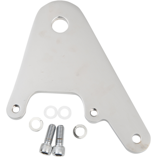 PERFORMANCE MACHINE (PM) Caliper Bracket - Chrome - Custom Frame with 3/4" Axle 0023-1586AG-CH