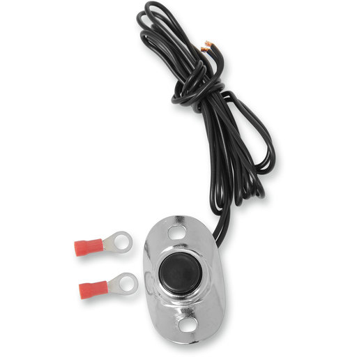 DRAG SPECIALTIES Starter/Horn Button - Chrome 370008-HC3