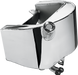 DRAG SPECIALTIES Side Fill Oil Tank - Chrome - 89'-99' Softail 74761A