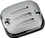 DRAG SPECIALTIES Master Cylinder Cover - Front - Grooved 373814-BC101