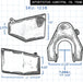 Sportster hardtail oil tank blue print