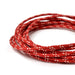 Using this vintage style cotton braided wire will help finish off your motorcycle project with a touch of class. If you have to see the wires, use something that looks nice! This 16 AWG wire is insulated with modern PVC coating before being covered in cotton braid and coated with a fire retardant. 

Wire is made in the USA
Sold in 10' increments
Red with 2 white tracers