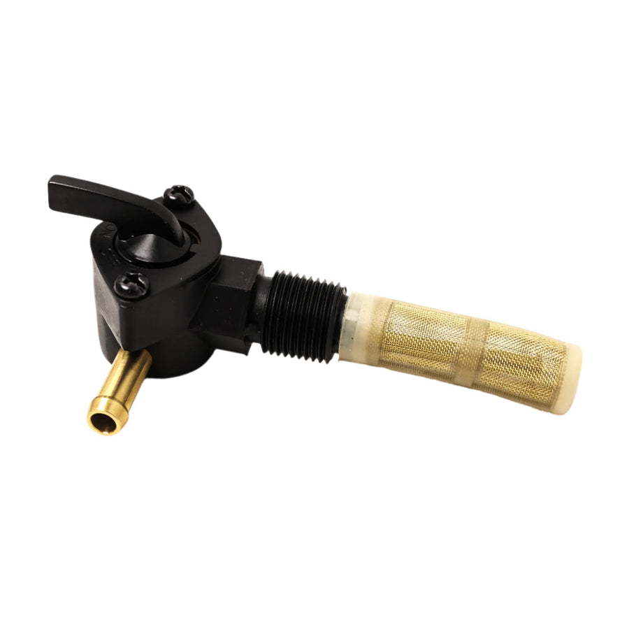 3/8" NPT Petcock - 90 Degree - Black