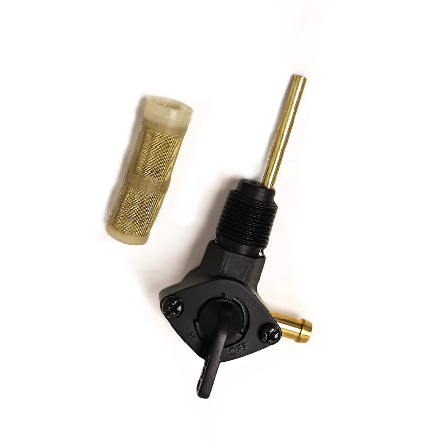 3/8" NPT Petcock - 90 Degree - Black