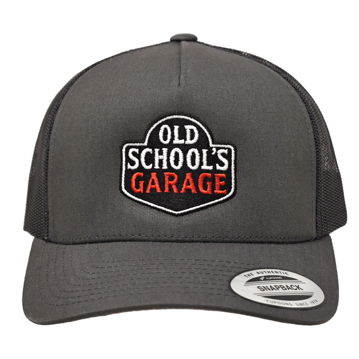 old schools garage grey hat