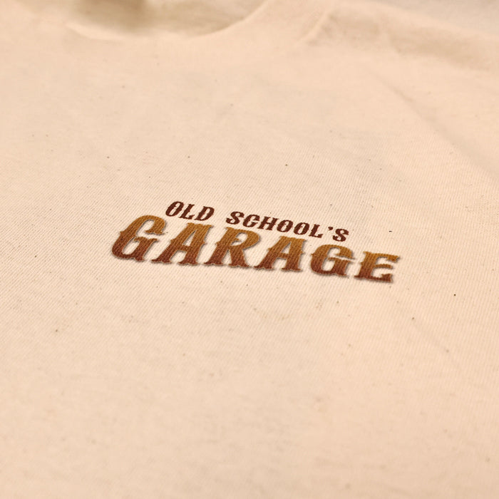 Vintage harleys revived cream shirt