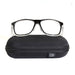Black Remys with clear lenses on black case