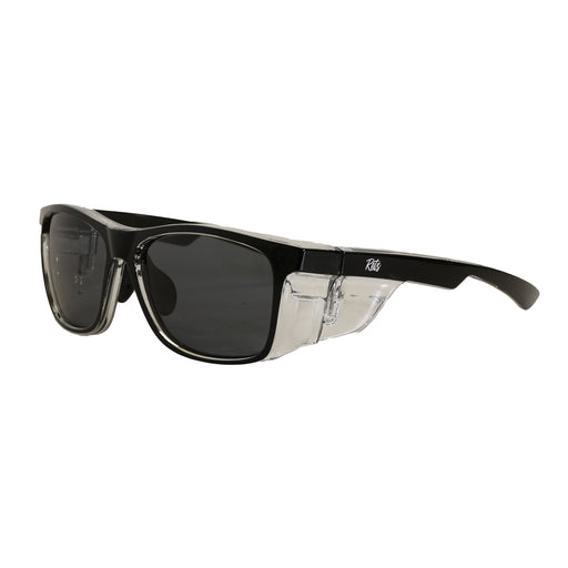 Rets sunglasses on white background angled view