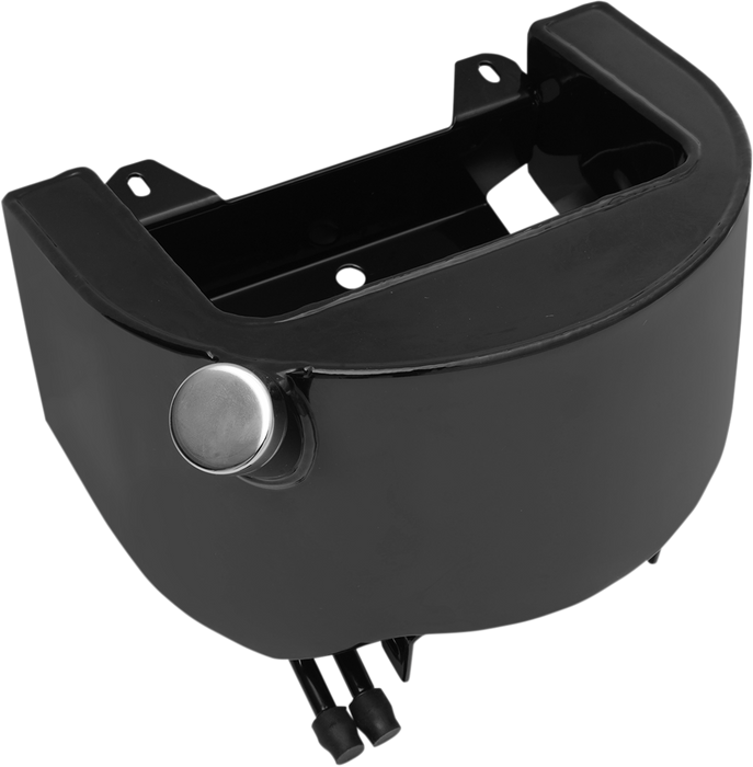 DRAG SPECIALTIES Side Fill Oil Tank - Gloss Black - 89'-99' Softail 74761AB