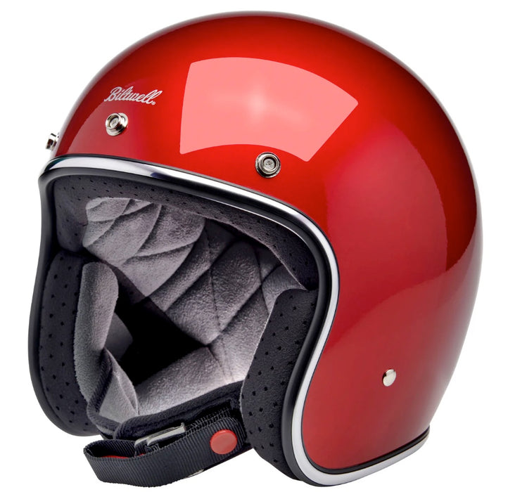 Biltwell - Bonanza Helmet- Metallic Cherry Red