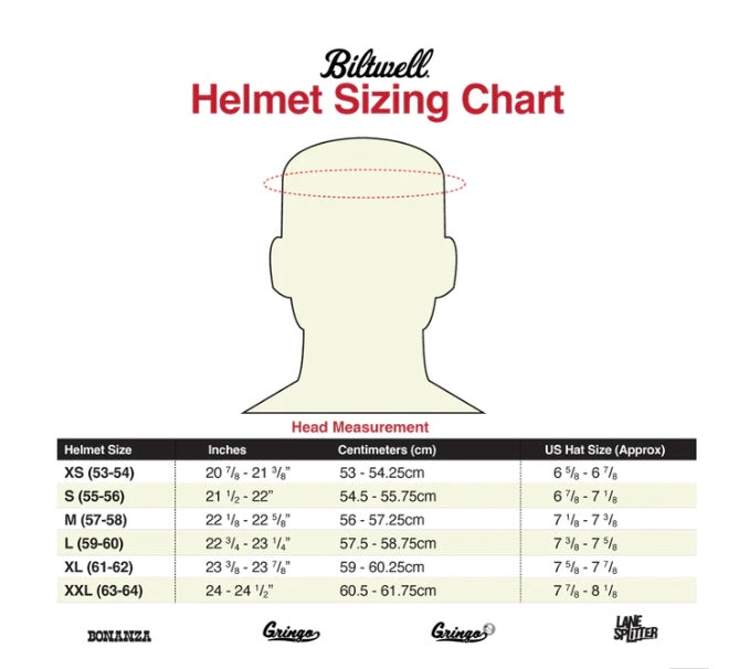 RETURNED Biltwell - Gringo Helmet - Champagne - Size Medium