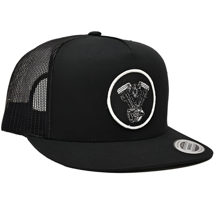 BT Evo Woven Patch Hat- Black

This hat features the BT Evo motor on a Black YP Classics 5 panel trucker cap.

Structured 5-Panel
Flat bill, high-profile
Sewn in Eau Claire, WI USA