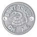 Cast Aluminum Points Cover- "Don't Tread On Me" - 70-99 Big Twin, 04-22 Sportster
