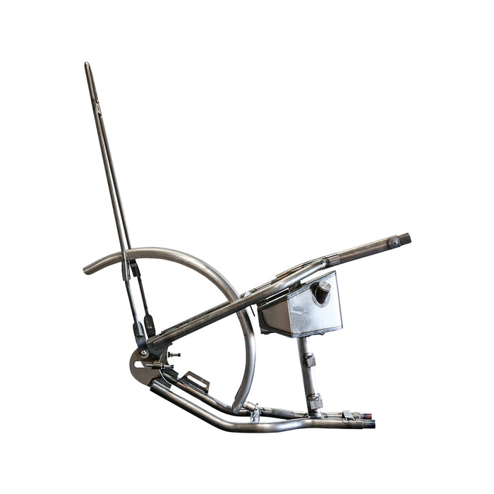 sportster hardtail with oil tank fender sissy bar