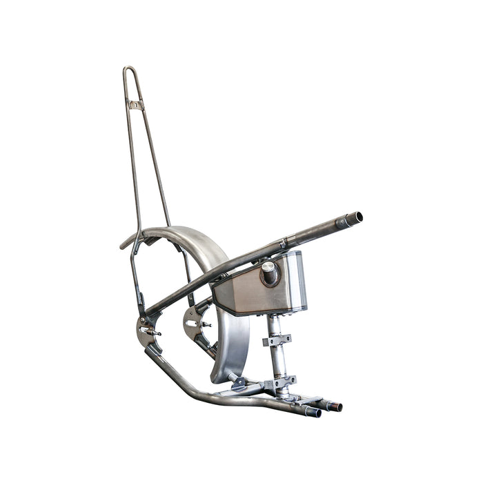 sportster hardtail with oil tank fender sissy bar