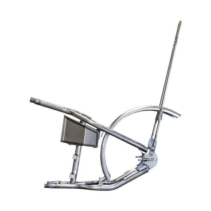 sportster hardtail with oil tank fender sissy bar