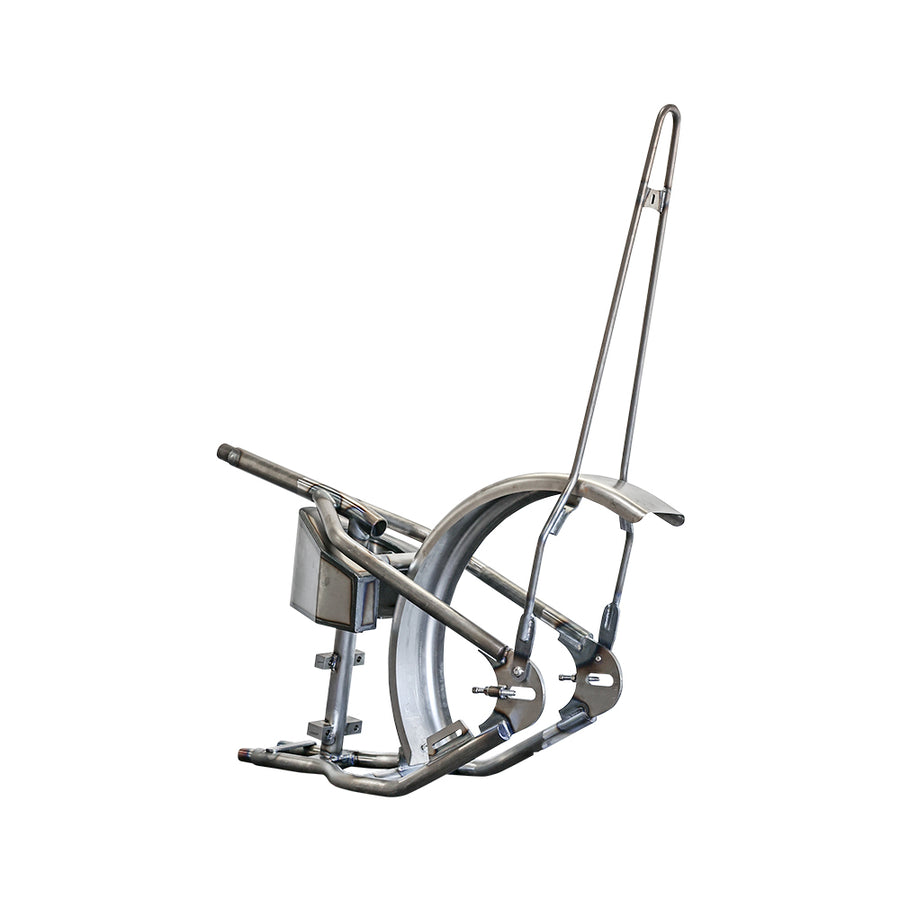 sportster hardtail with oil tank fender sissy bar