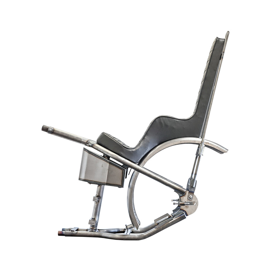 sportster hardtail with oil tank fender and seat