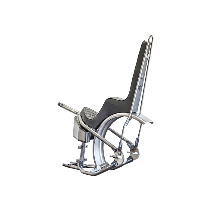 Motorcycle hardtail section with seat fender oil tank and sissy bar