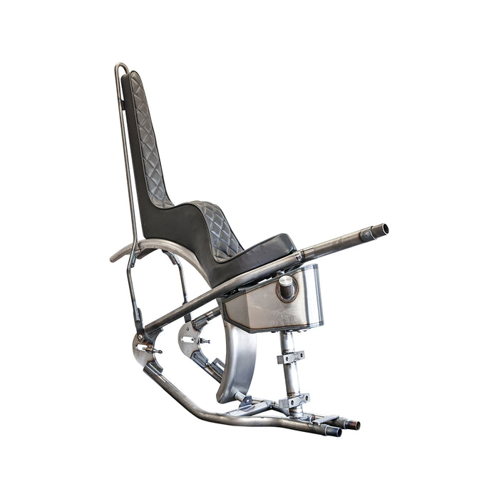 sportster hardtail with oil tank fender and seat