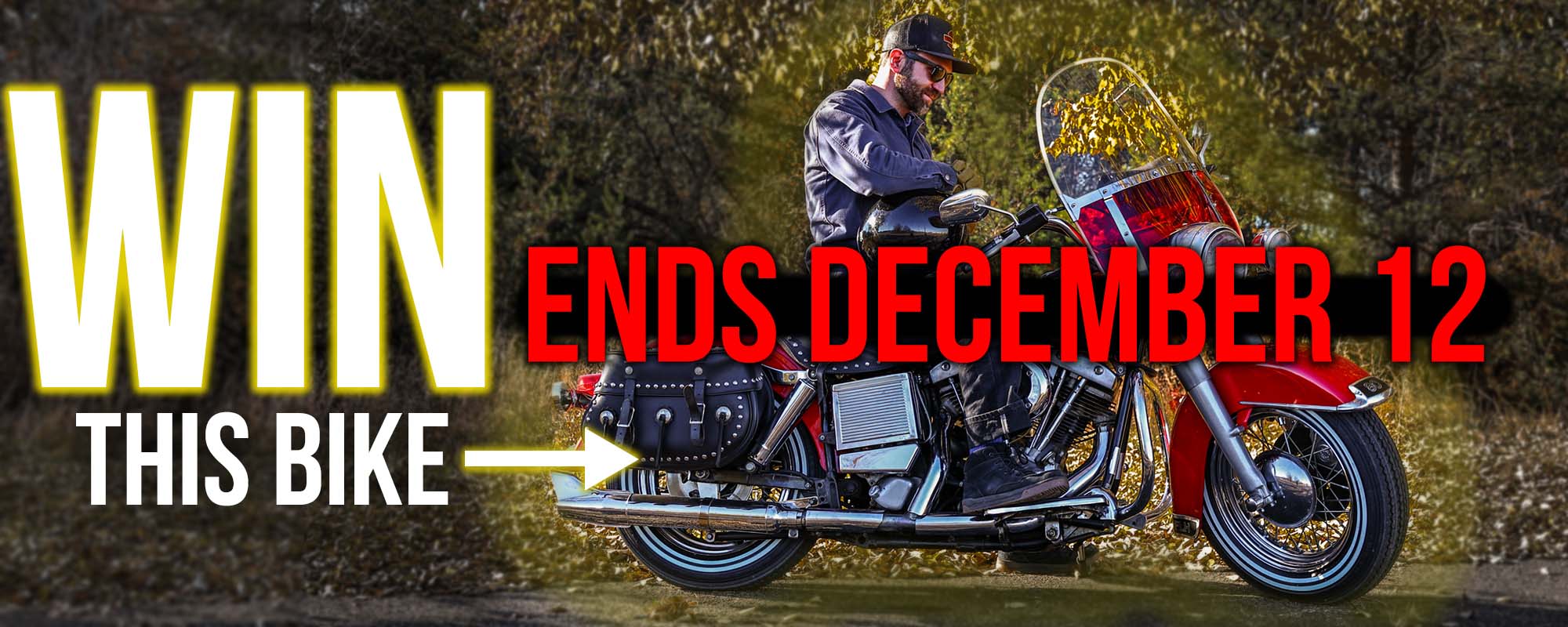 Win this bike ends december 12