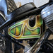 sportster hardtail oil tank painted green