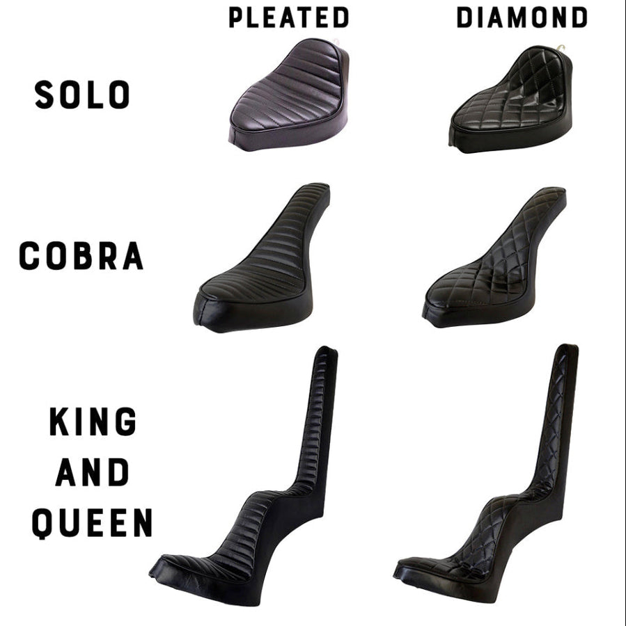 New Hardtail Seat options for sportster hardtails