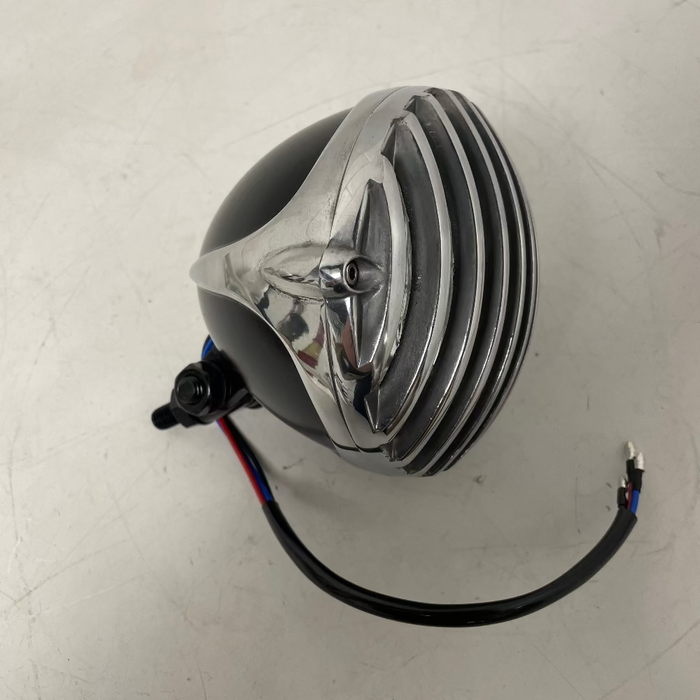 SCRATCH & DENT ITEM - 5" Grille Headlight - Black and Polished