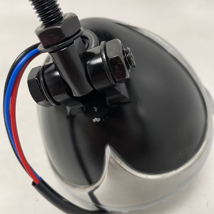 SCRATCH & DENT ITEM - 5" Grille Headlight - Black and Polished