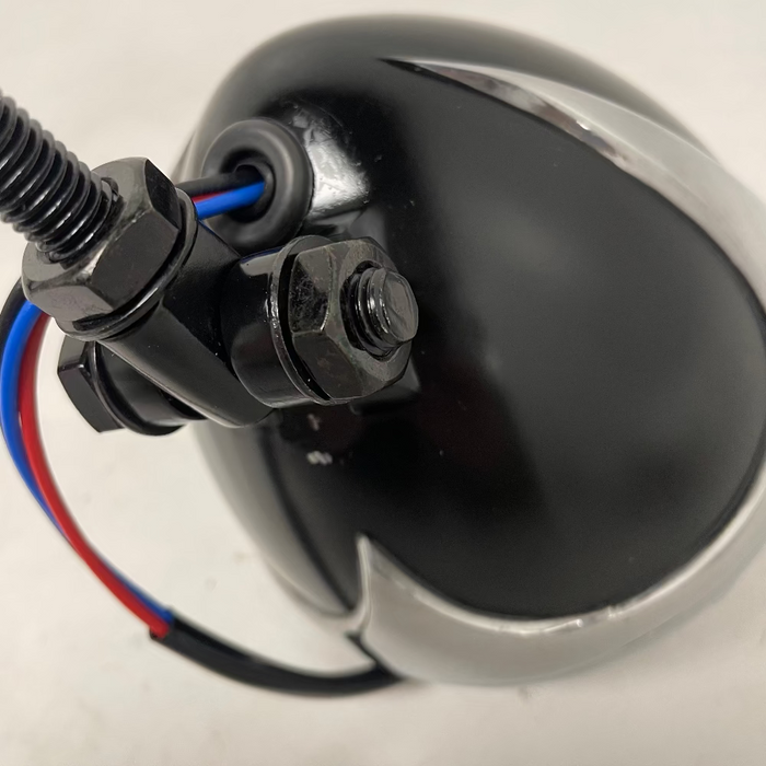 SCRATCH & DENT ITEM - 5" Grille Headlight - Black and Polished